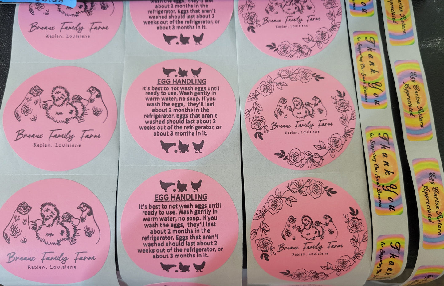 Safe Handling Labels and Cards