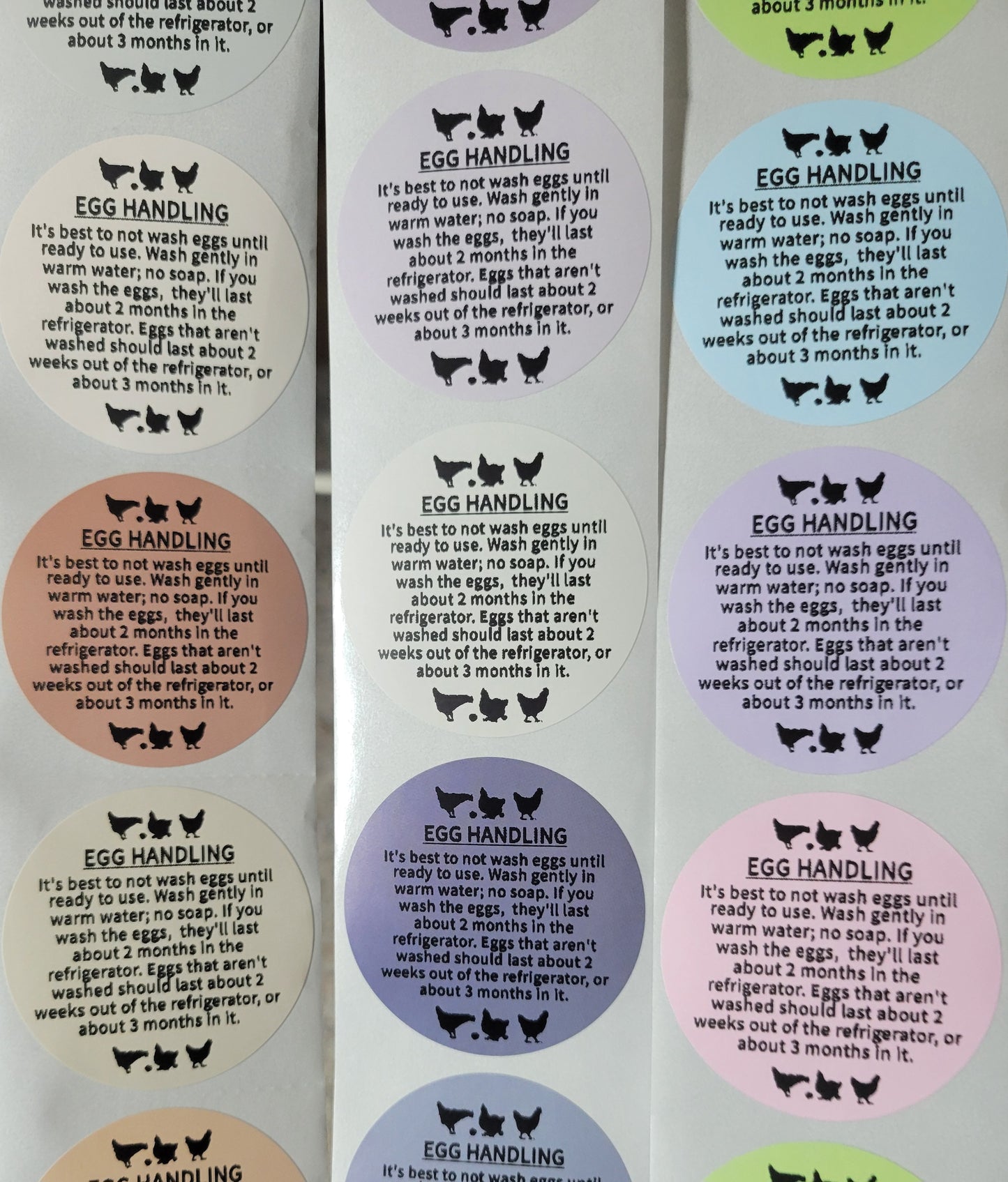 Safe Handling Labels and Cards