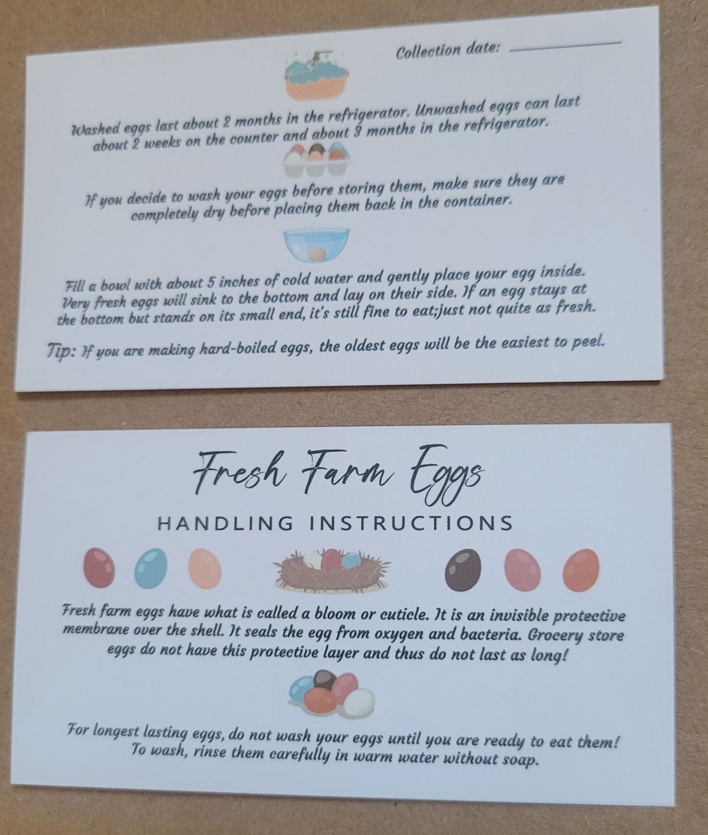 Safe Handling Labels and Cards