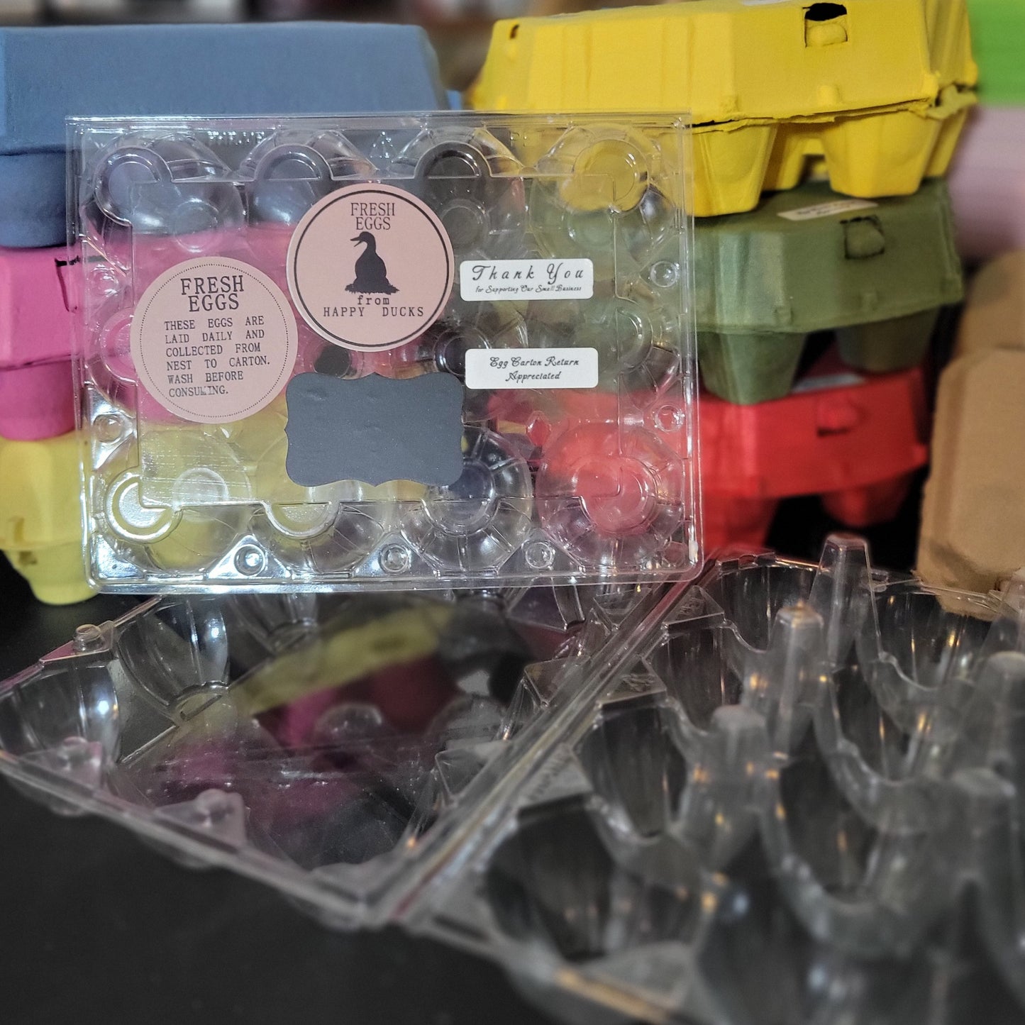 Duck Full Dozen Egg Carton Kit.