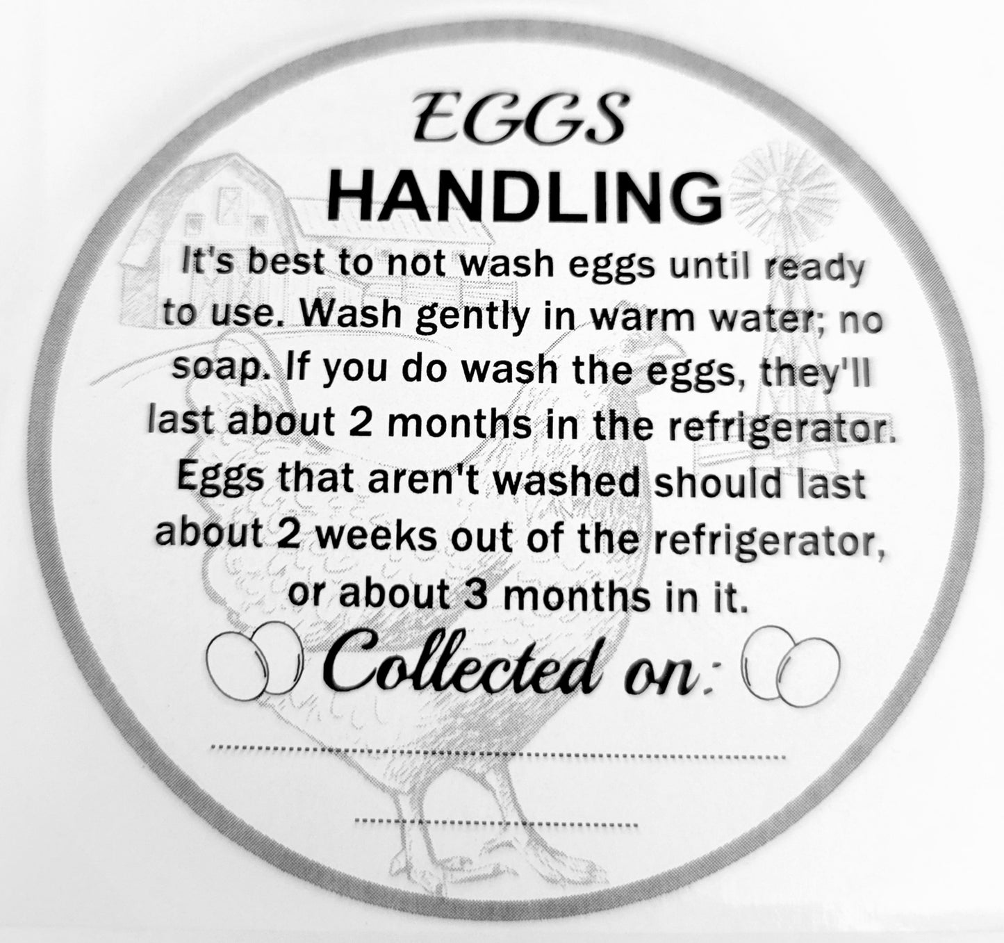 Safe Handling Labels and Cards