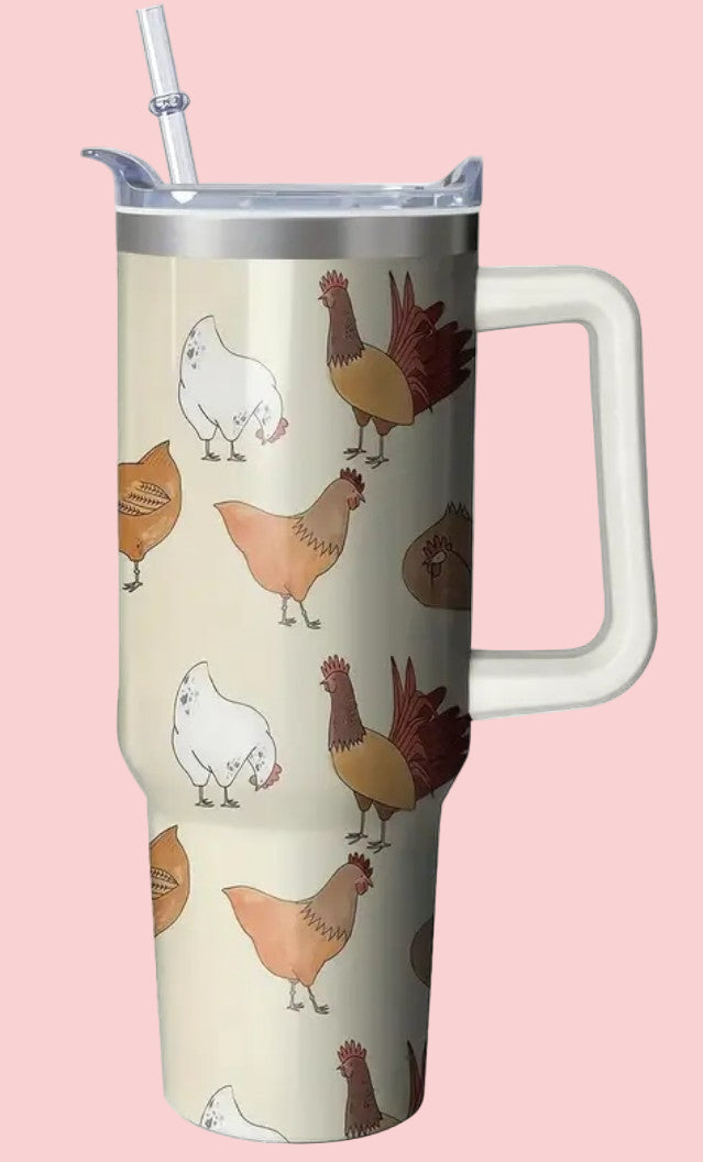 40 oz Stainless Steel Tumbler