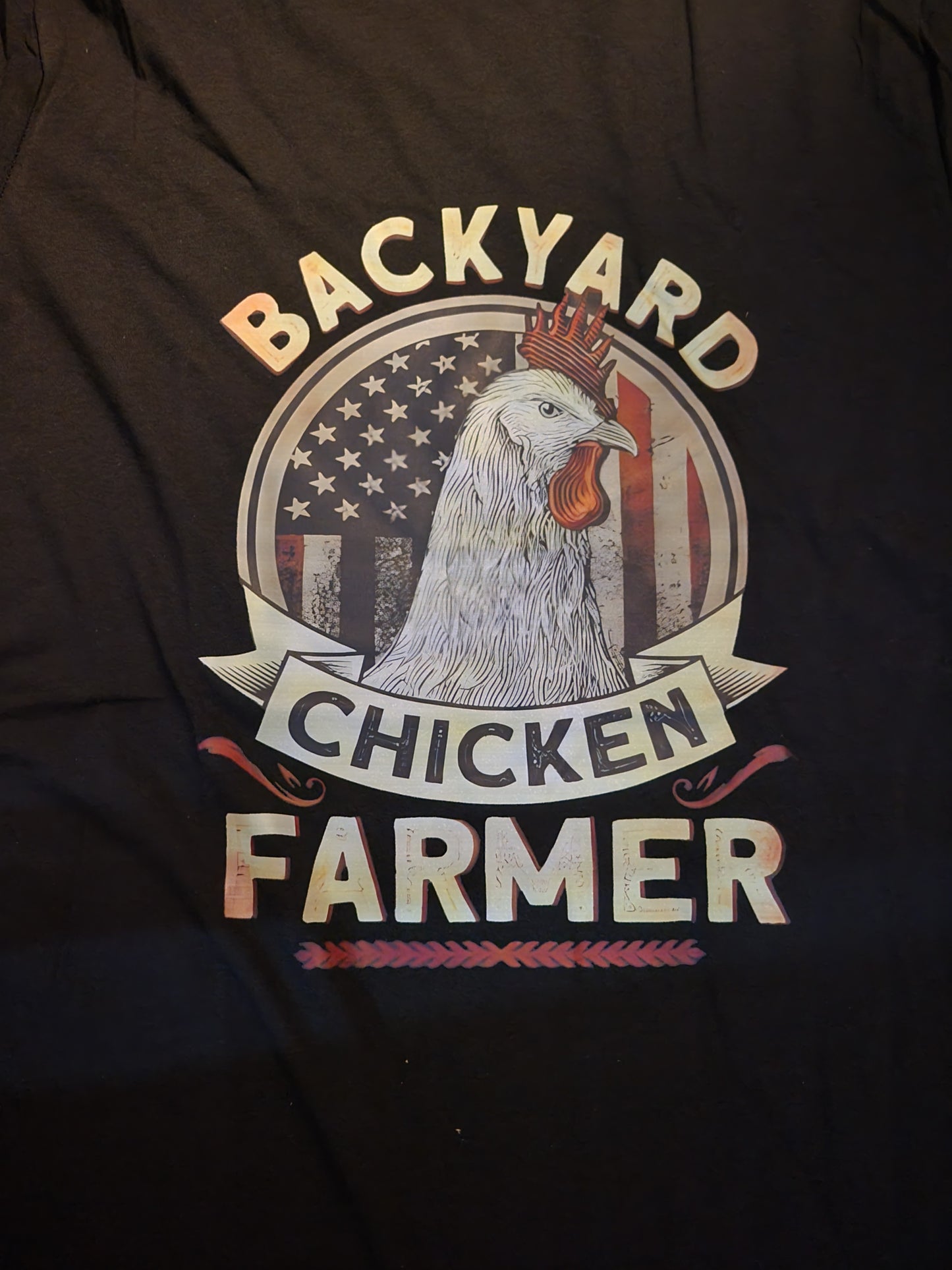 MENS T-SHIRT (Backyard Chicken Farmer)