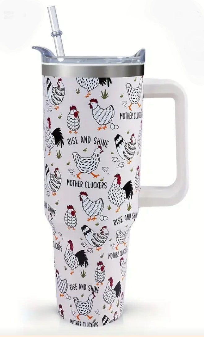 40 oz Stainless Steel Tumbler