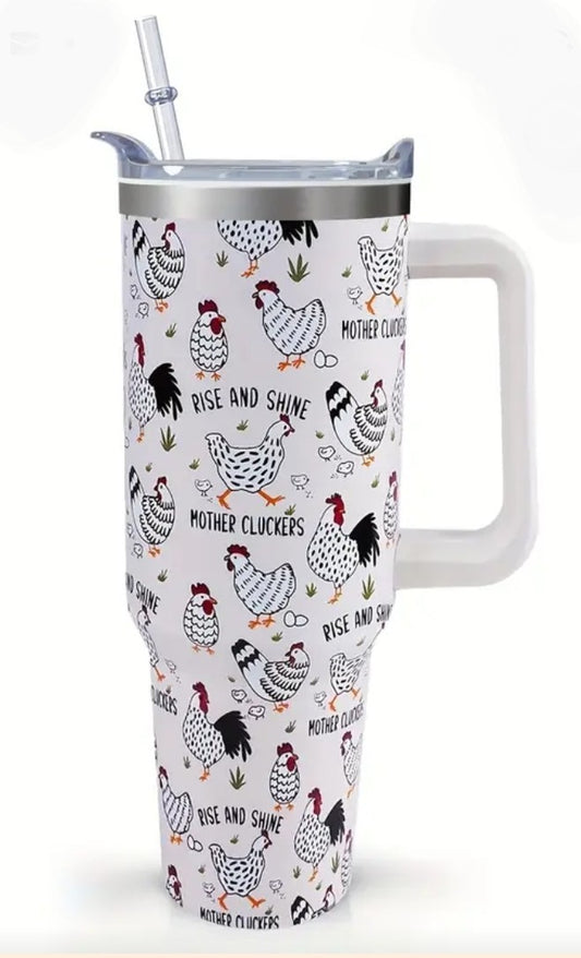 40 oz Stainless Steel Tumbler