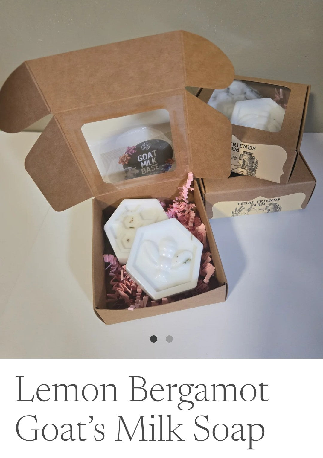 FERAL FRIENDS FARM GOATS MILK SOAP