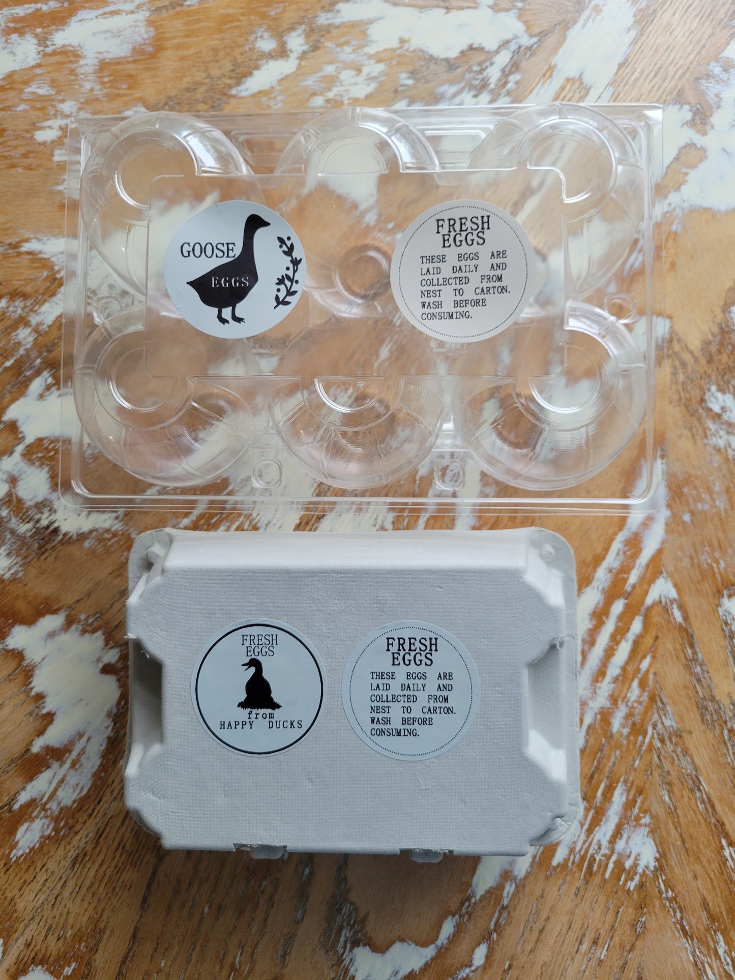 DUCK EGG CARTON KITS