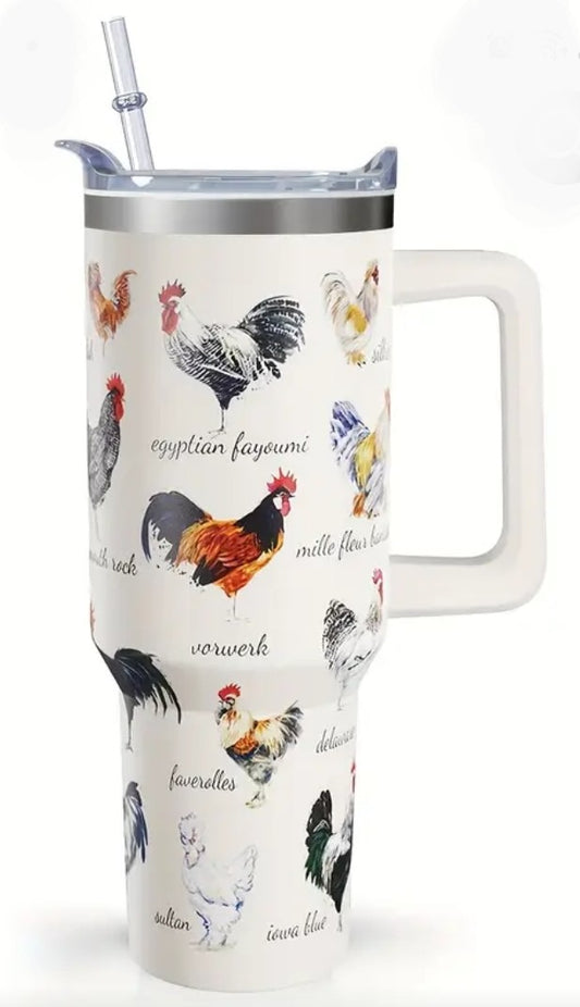40 oz Stainless Steel Tumbler