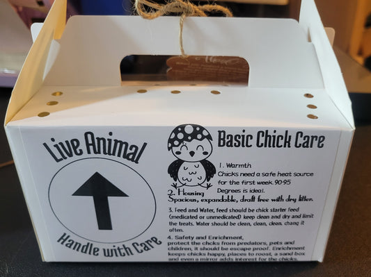 PEEK-A-BOO CHICK CARRIER