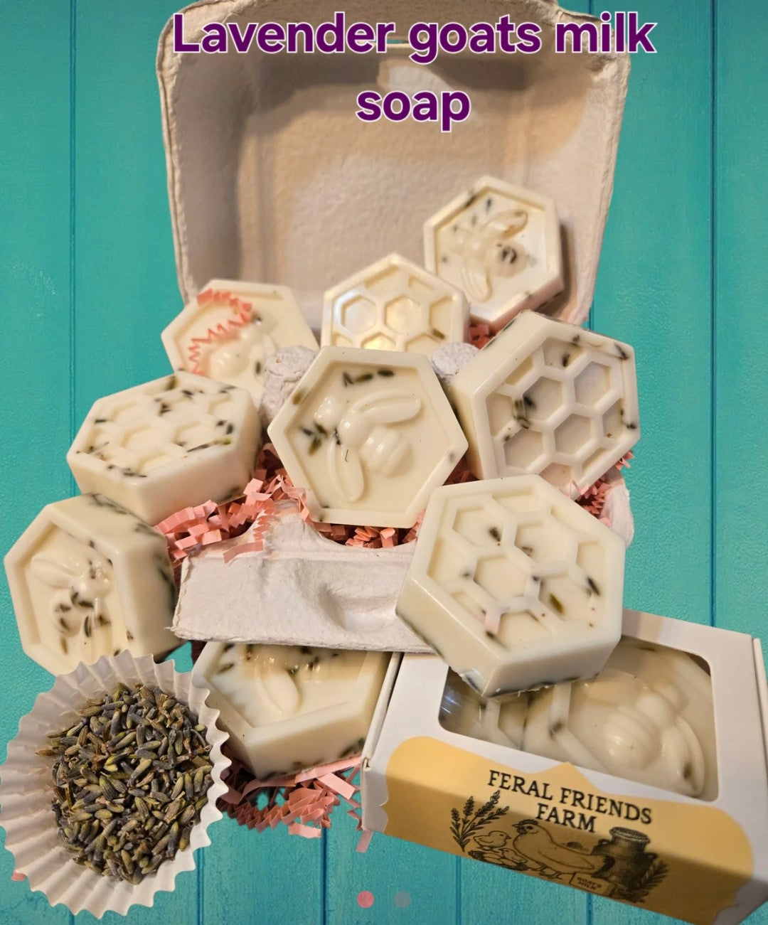 FERAL FRIENDS FARM GOATS MILK SOAP