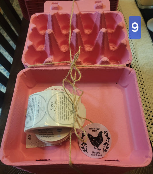 Pink 3×4 Egg Carton Kit